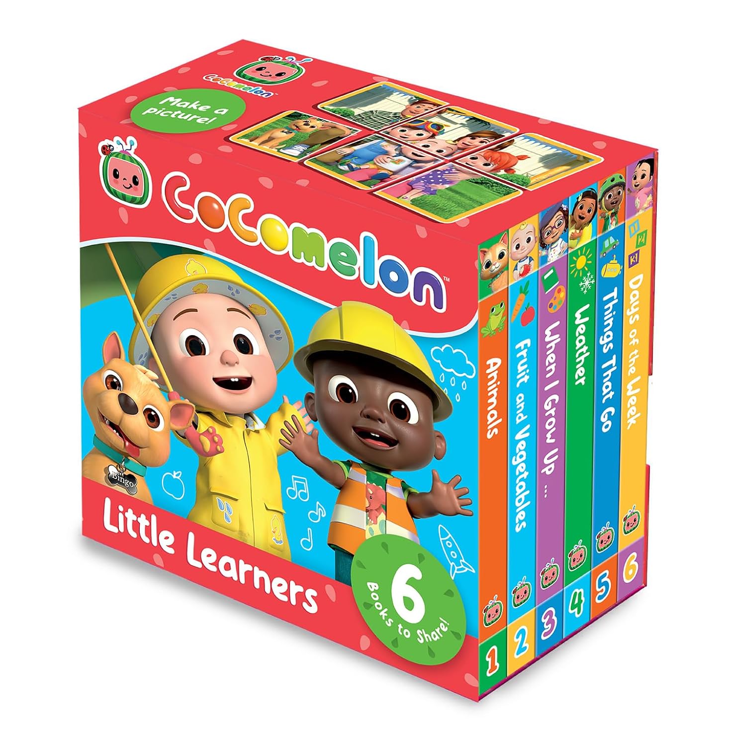COCOMELON LITTLE LEARNERS POCKET LIBRARY