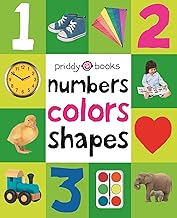 FIRST 100 SLIPCASE SPECIAL NUMBER COLORS SHAPES BOARD BOOK