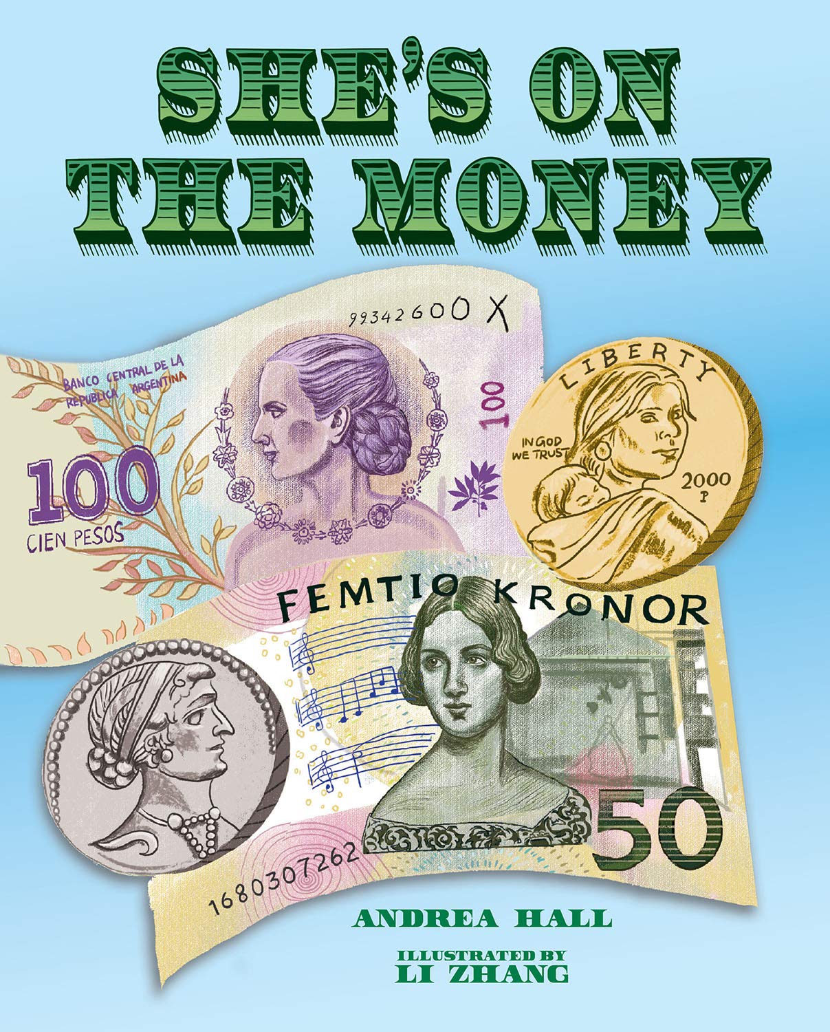 SHE'S ON THE MONEY